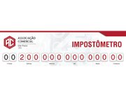 Impostômetro registra R$ 200 bilhões neste domingo (31), às 7h40