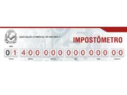 Impostômetro da Associação Comercial de SP chega a R$ 1,4 trilhão nesta sexta-feira às 17 horas