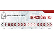 Impostômetro registra R$ 1,5 trilhão nesta quinta-feira (6/10), às 11h20