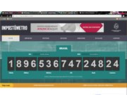 Impostômetro atinge marca de R$ 1,9 trilhão nesta quarta-feira às 7h30