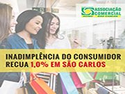 Inadimplência do consumidor recua em São Carlos