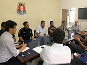 Conselho Municipal de Segurança se reúne com prefeito de Ubatuba