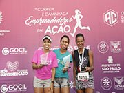 Corrida e caminhada pelo mês da mulher reúne mais de mil no centro de SP domingo
