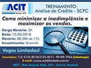 ACIT oferece treinamento de Análise de Crédito SCPC para associados