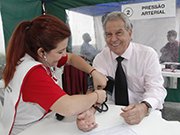 Feira da Saúde oferece exames, atendimentos e orientações de graça no Pátio do Colégio dia 6/4