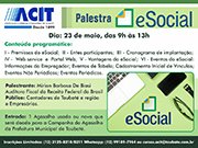 ACIT realiza palestra sobre E-Social em parceria com a Receita Federal