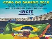 ACIT informa horário de funcionamento nos dias de jogo