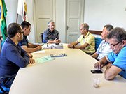 Administração e Acig discutem projeto de monitoramento do centro comercial e entradas do município