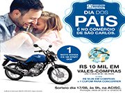 ACISC vai sortear prêmios entre consumidores neste Dia dos Pais
