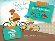 Sorteio da promoção Dia dos Pais é na próxima segunda-feira, 13, em Holambra