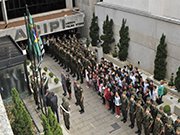 Acipi destaca civismo com hasteamento da bandeira brasileira