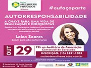 Autorresponsabilidade é tema do 68º Núcleo Mulher de Negócios