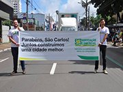 ACISC participa de desfile cívico dos 161 anos de São Carlos