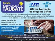 ACIT oferece Oficina de Formação de Preço de Venda