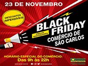 Black Friday em São Carlos terá horário especial no comércio