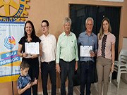 Roberto Bonamin é homenageado pelo Rotary Clube Santa Bárbara