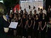 Passeio de trenzinho encerra programação da Rua do Natal