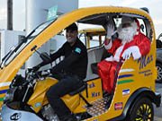 Papai Noel chega nesta quarta-feira ao comércio de Votuporanga