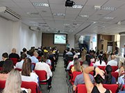 Casa cheia para a palestra sobre Reforma Trabalhista