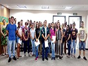 Alunos da Etec realizam visita setorial com a Aicita