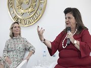 Luiza Helena Trajano dá a receita de seu sucesso a empresárias na ACSP
