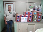 ACE Batatais faz doação de 120 litros de leite para Hospital de Amor de Barretos