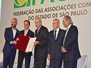 Associação Comercial de Sorocaba participa de cerimônia de posse da nova diretoria da Facesp