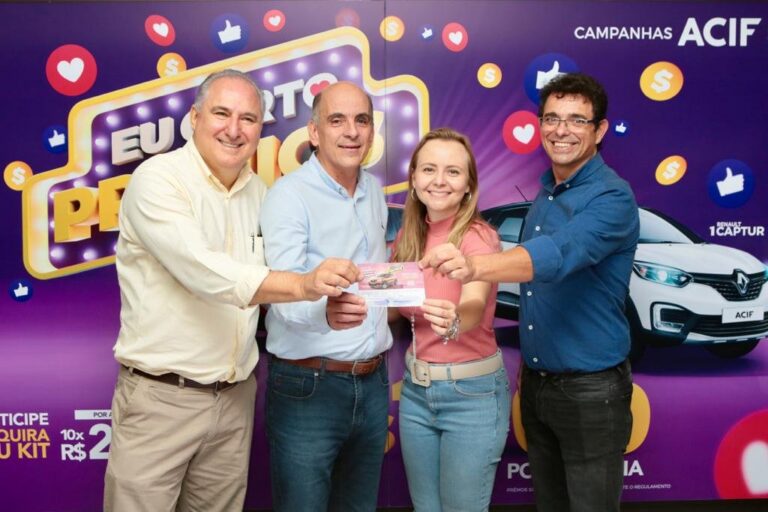ACIF premia moradora do São Joaquim com um carro 0 km