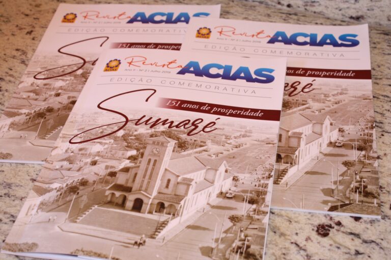 Acias lança revista em homenagem ao aniversário de Sumaré