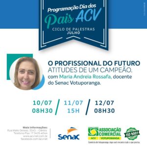 Dia dos Pais: palestras na ACV falam sobre ação nas vendas