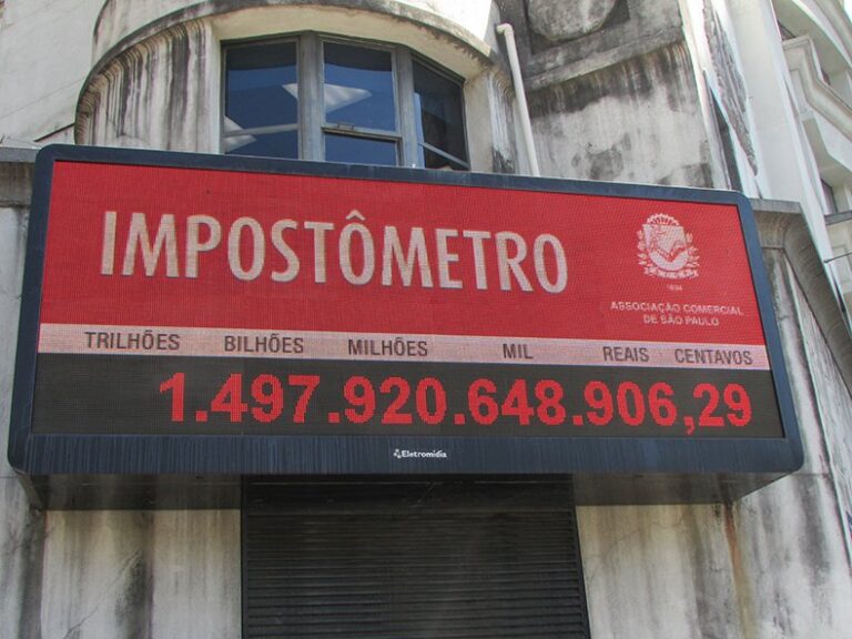 Impostômetro da ACSP marca R$ 1,5 trilhão