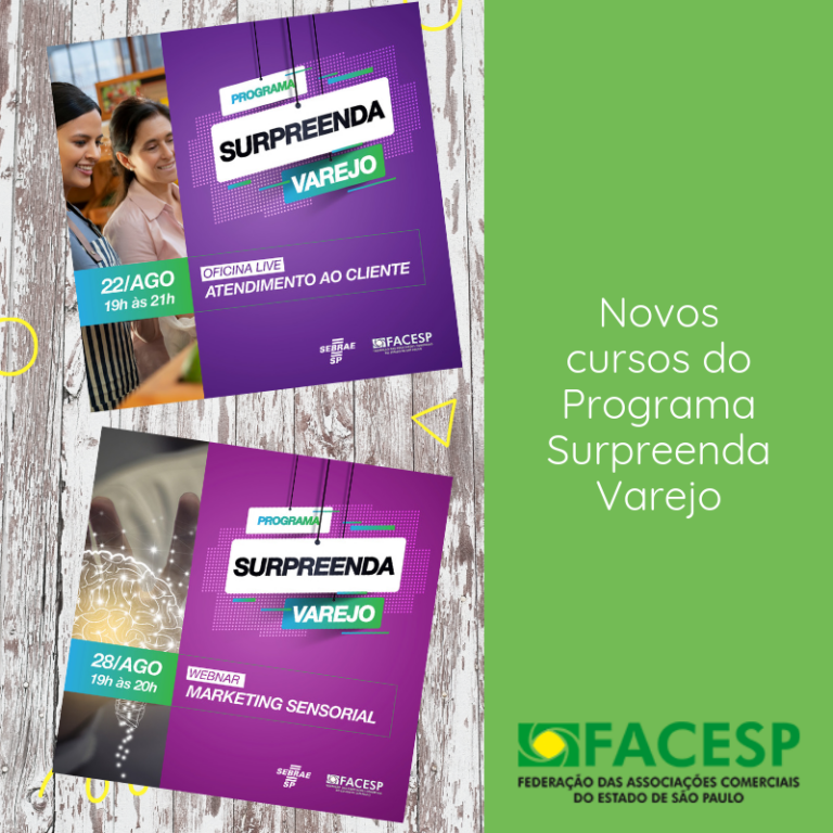 Surpreenda Varejo oferece novos cursos em agosto