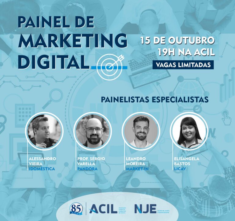 Painel sobre Marketing Digital será realizado na ACIL no dia 15