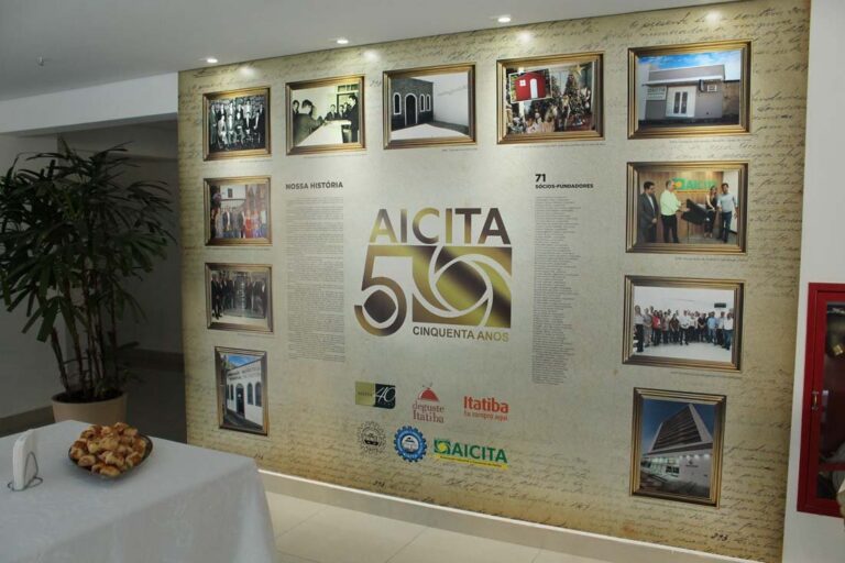 Aicita comemora Jubileu de Ouro com inauguração e prêmio
