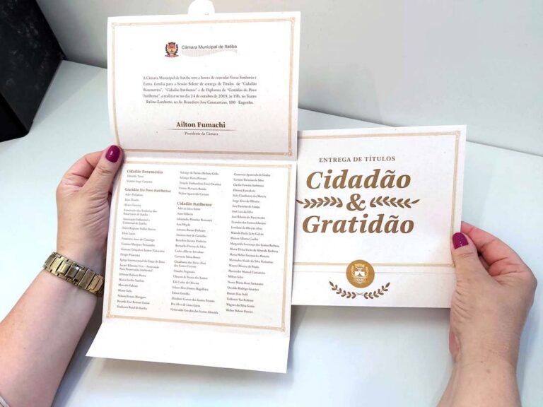 Aicita será contemplada com título de Gratidão do Povo Itatibense
