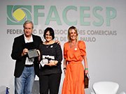 Congresso Facesp: Ministra Damares Alves pede ajuda aos empresários para combater violência contra mulheres e jovens