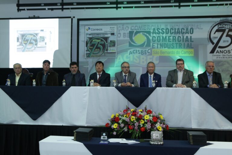 ACISBEC faz 75 anos e lança carimbo e selo comemorativos