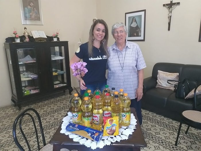 ACIT realiza entrega de doação ao Lar Santa Veronica em Taubaté