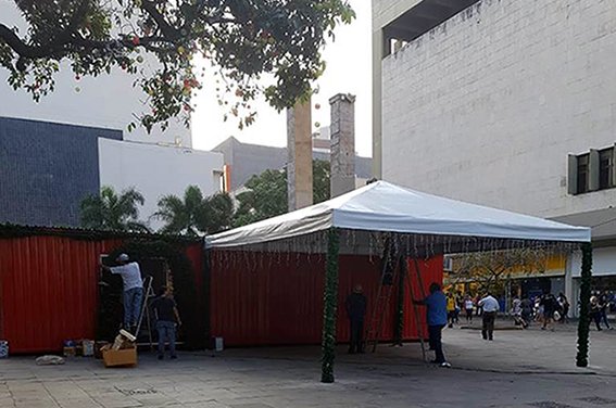 Papai Noel abre seu ‘Palácio’ na Praça Rui Barbosa, Centro de Campinas, no próximo dia 29