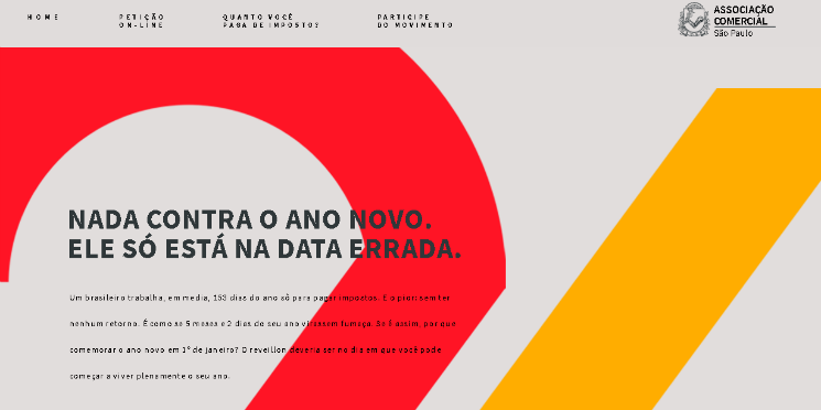 ACSP propõe o Novo Ano Novo