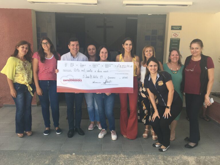 Conselho da Mulher empreendedora arrecada 8 mil reais para o Lar São José