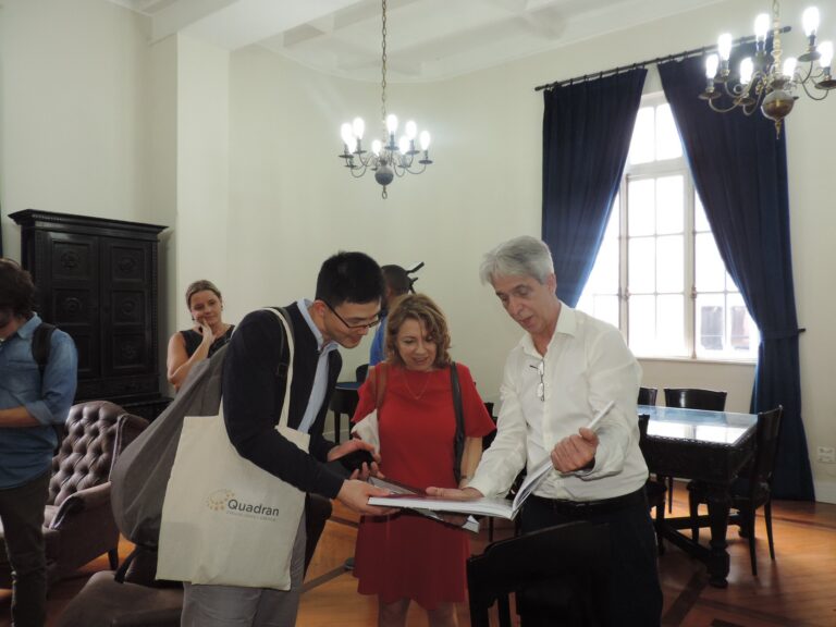 Representantes Unesco vêm a Santos e conhecem a ACS