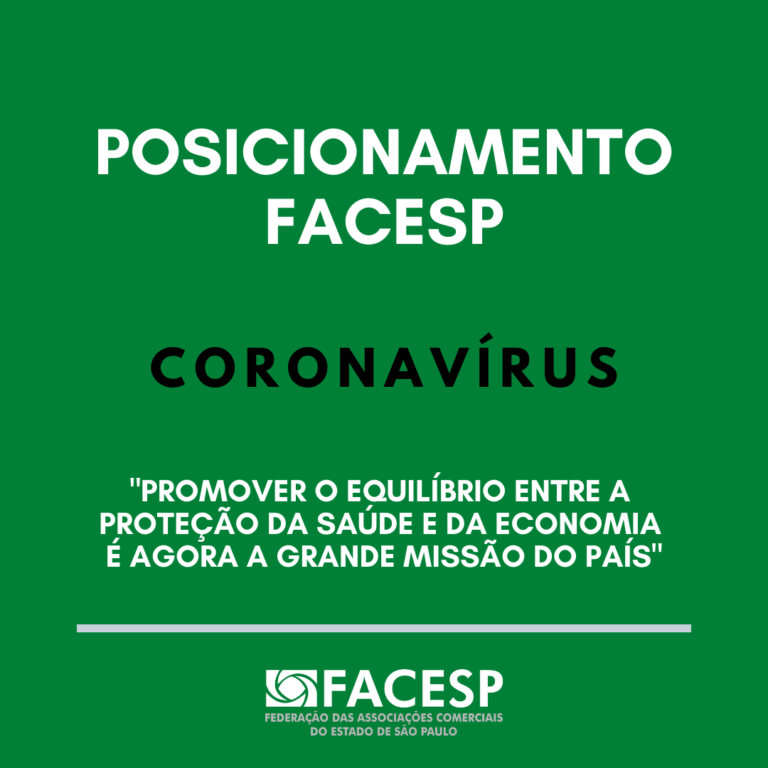 Coronavírus: Posicionamento Facesp