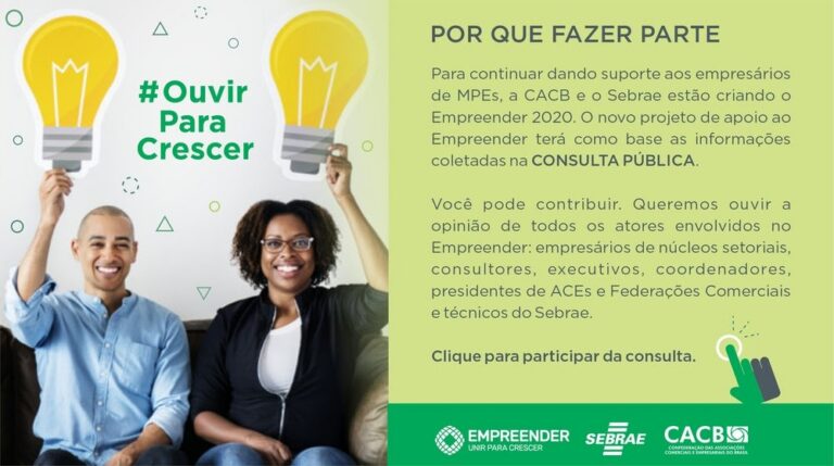 Consulta Pública – Projeto Empreender
