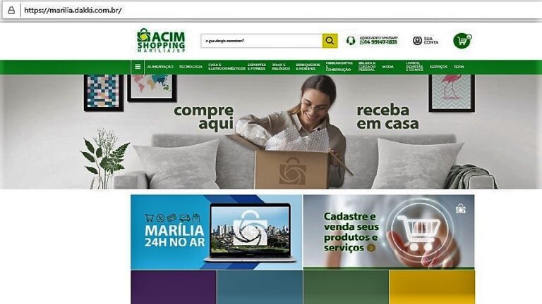 Associação Comercial lança shopping virtual para comerciantes
