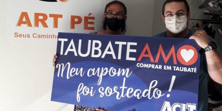 ACIT divulga resultado da promoção “Valorize o Comércio de Taubaté”