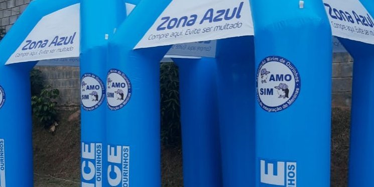 Guarda Mirim recebeu tendas para a Zona Azul doadas pela Associação Comercial