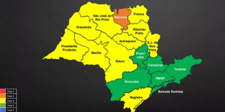 Governo do Estado confirma Grande SP e mais 5 regiões na fase verde