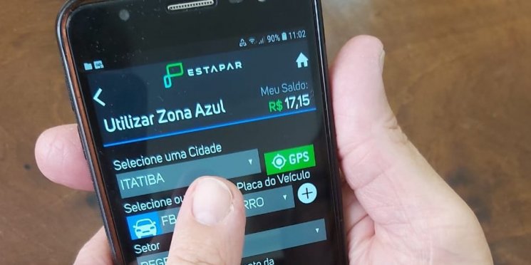 Aicita informa sobre redução de 1h na Zona Azul