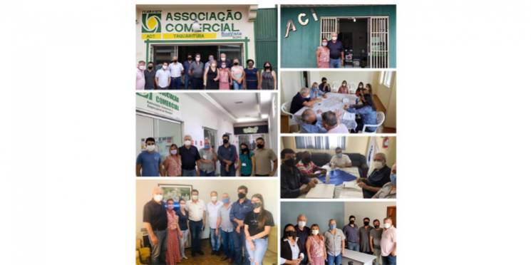 Pela região do Vale do Paranapanema (RA 10), presidente da Facesp retoma visitas às Associações Comerciais